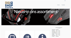 Desktop Screenshot of digishop.nl
