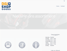 Tablet Screenshot of digishop.nl